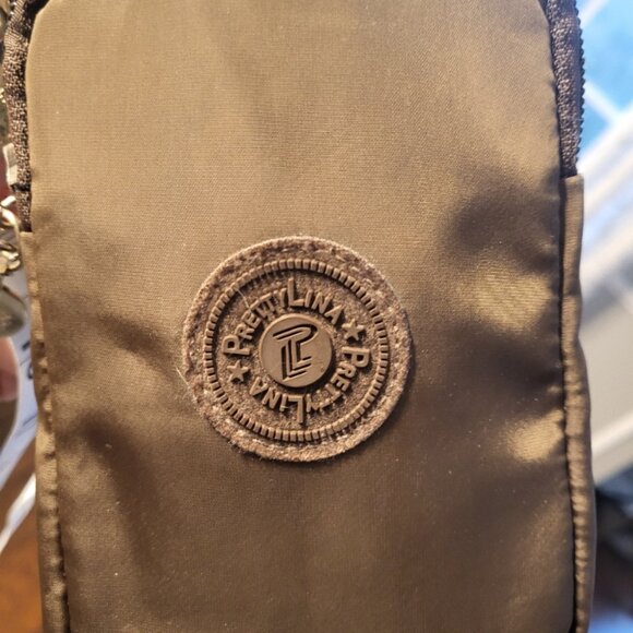 Pretty Lina Mini Crossbody Wallet Phone Bag Pouch Fits Large Phones Brown - Picture 11 of 12